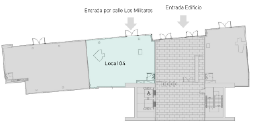 Local en edificio Los Militares