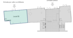 Locales en edificio Los Militares
