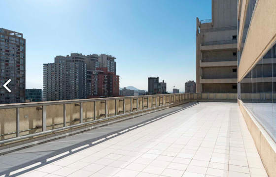 Gran Planta Libre Con Amplia Terraza En Santiago Centro