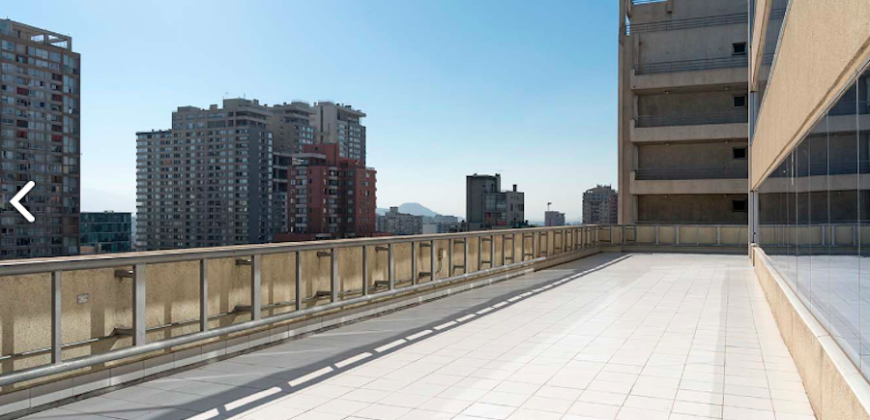 Gran Planta Libre Con Amplia Terraza En Santiago Centro